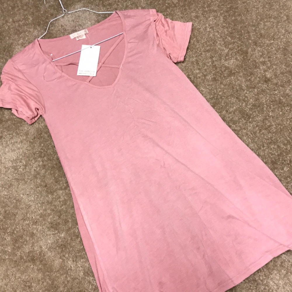 Brand new cross front dress